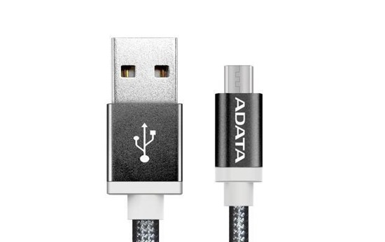 Kabel Adata  MicroUSB - USB-A M/M 1m czarny