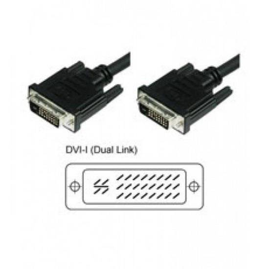 Kabel DVI-I/DVI-I M/M 24+5 Dual Link Techly DVI-8900 1,8m