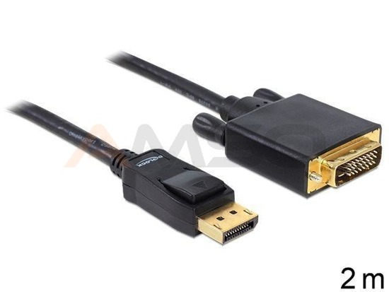 Kabel Delock DisplayPort M -> DVI-D M 2m