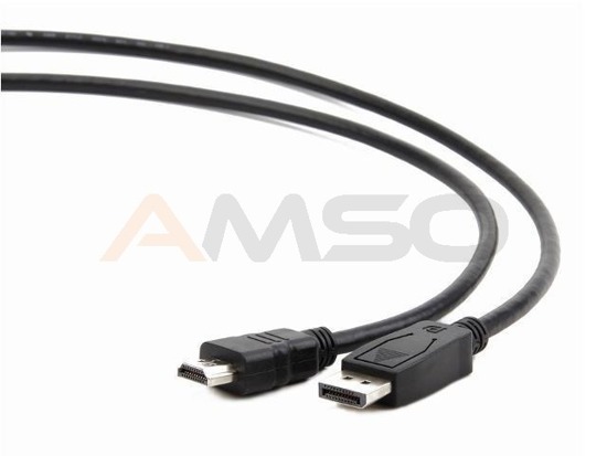 Kabel Gembird DisplayPort (M) -> HDMI A(M) 5m czarny