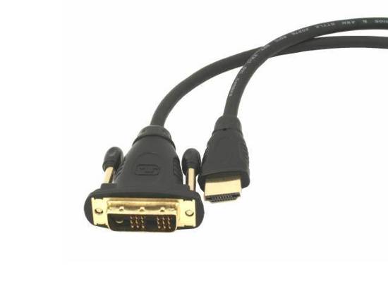 Kabel Gembird HDMI(M)->DVI(M)(18+1) 5m