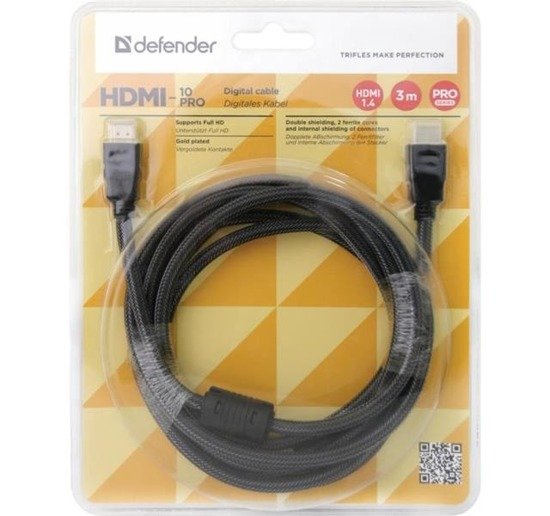 Kabel HDMI-HDMI Defender 3m M/M