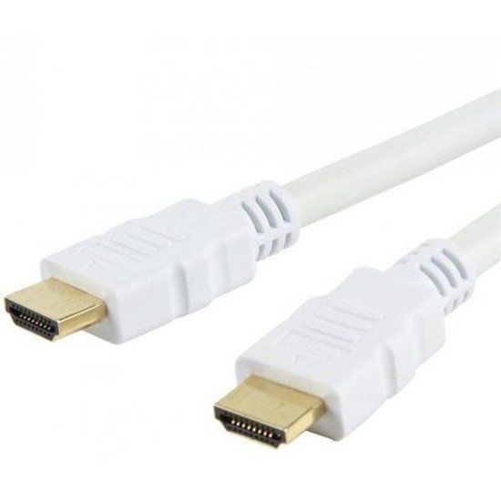 Kabel HDMI Techly HDMI-HDMI M/M 1,4 Ethernet 3D 4K, 10m, biały