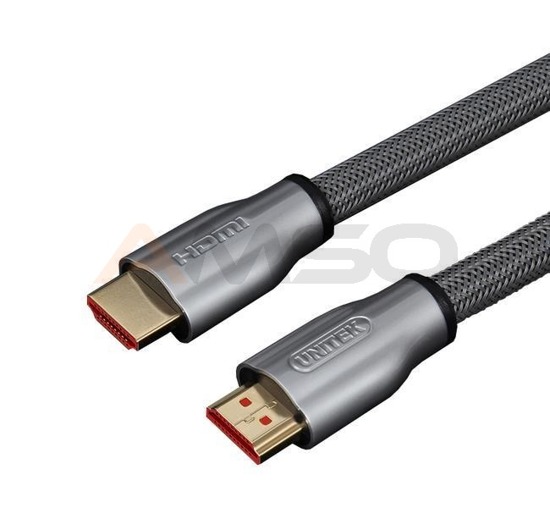 Kabel HDMI Unitek Y-C140RGY HDMI v.2.0 M/M LUX oplot 5m