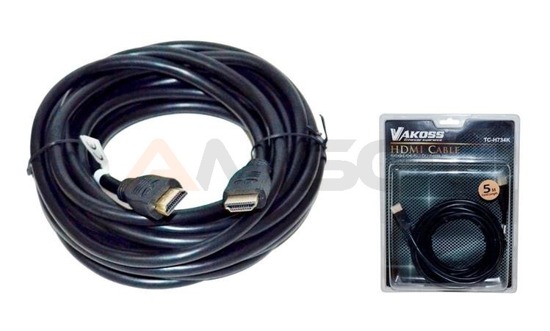 Kabel HDMI VAKOSS TC-H734K M/M 5m czarny