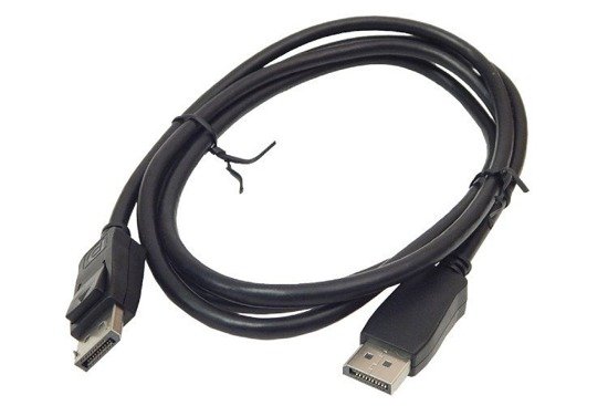 Kabel Przewód DisplayPort - DisplayPort 1.8m Czarny