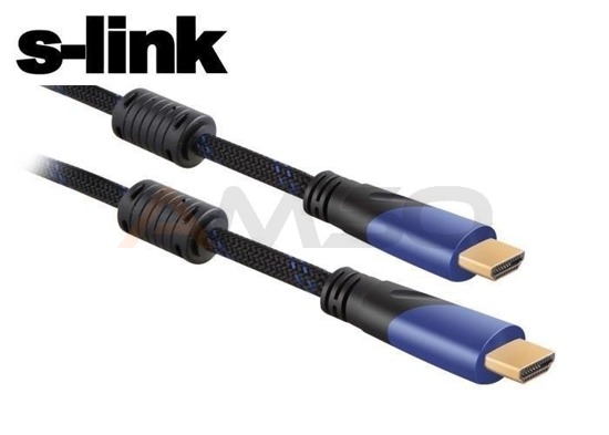 Kabel S-link SLX-260 HDMI-HDMI 5,0m 24K 1.4 high speed Ver. 3D Oplot