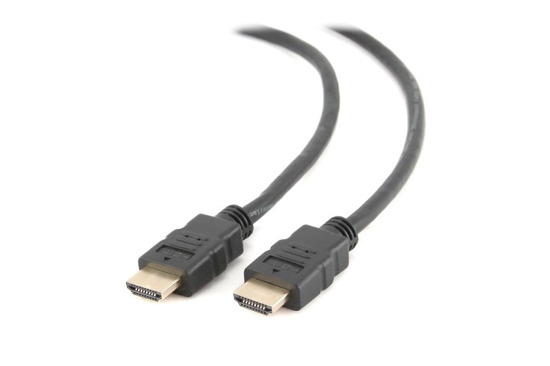 Kabel Sygnałowy HDMI - HDMI 1.8m 3D Audio 4K FullHD Czarny 