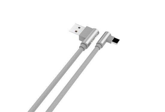 Kabel USB 3.0 Unitek C14057GY USB-C - USB-A M/M 1m, kątowy