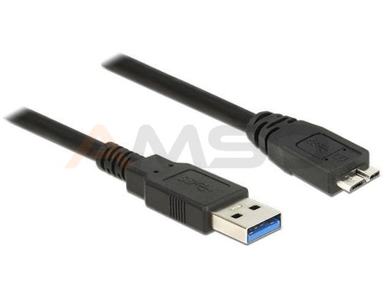 Kabel USB Micro AM-BM 3.0 Delock 0,5m czarny
