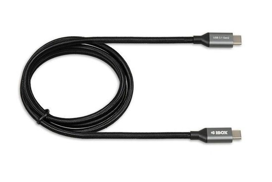 Kabel USB iBOX IKUMTC31G2 USB 3.1 gen.2, 10 Gb/s 1m