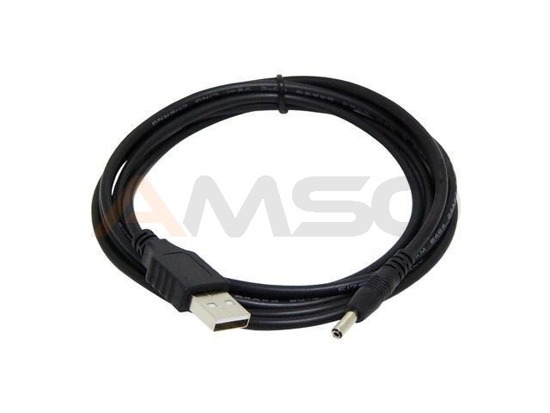 Kabel USB zasilający Gembird CC-USB-AMP35-6 3.5mm 1.8m