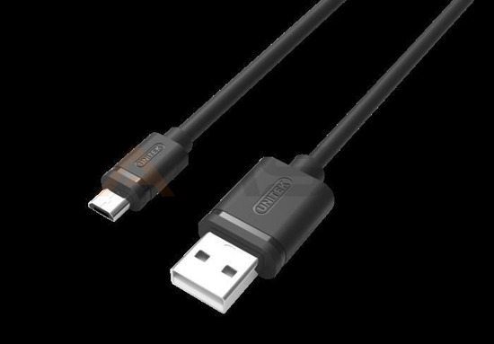 Kabel Unitek Y-C435GBK  USB 2.0 AM - Micro USB BM 3m