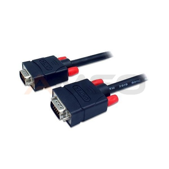 Kabel VGA Unitek Y-C506G HD15 M/M PREMIUM 10m