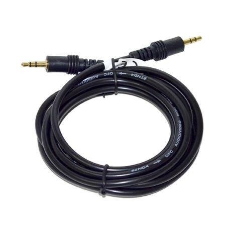 Kabel audio VAKOSS TC-A722K minijack 3,5mm M -> minijack 3,5mm M 2m  czarny
