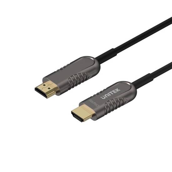 Kabel optyczny HDMI Unitek Y-C1030BK HDMI 2.0, AOC, 4K 60Hz, 20m