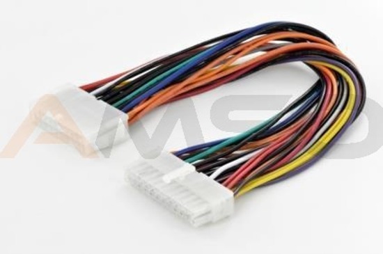 Kabel zasilający Assmann ATX 20-pin (F) -> ATX 24-pin (M), 0,3m