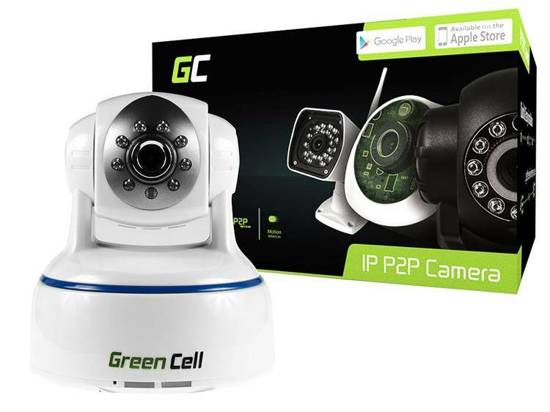 Kamera IP Green Cell CM28 Wewnętrzna WI-FI Full HD 1080P ONVIF