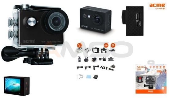Kamera sportowa Acme VR07 Full HD sports & action camera with Wi-Fi  z pilotem