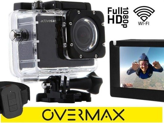 Kamera sportowa Overmax Activecam 3.3 Wifi Black