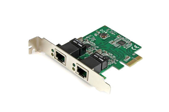 Karta Sieciowa LAN 10/100/1000 2xRJ-45 Dual Port PCI-E Niski Profil