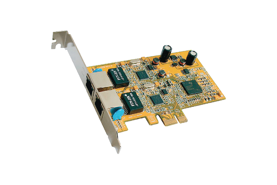 Karta Sieciowa LAN 10/100/1000 2xRJ-45 Dual Port PCI-E Wysoki Profil