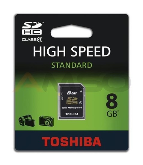 Karta pamięci SDHC TOSHIBA 8GB Class4