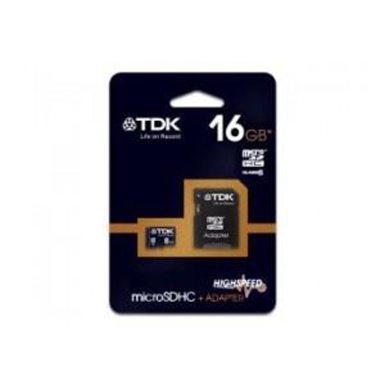 Karta pamięci TDK MICRO SDHC 16 GB CLASS 10 UHS-1+ADAPTER SD