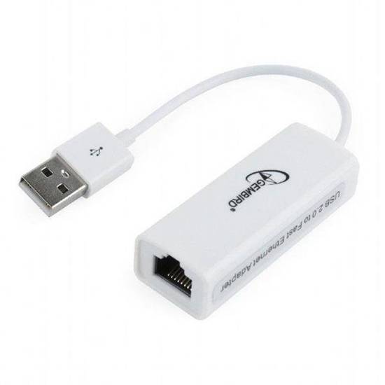 Karta sieciowa Gembird NIC-U2-02 USB 2.0 -> RJ-45 100Mb na kablu