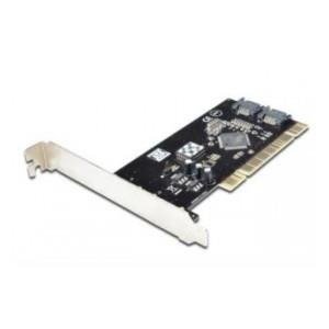 Kontroler SATA Digitus PCI, 2xSATA, Low Profile, Chipset: SIL3512