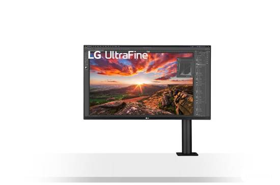 LCD Monitor LG 32UN880-B 31.5'' 4K Panel IPS 3840x2160 16:9 60Hz Matte 5 ms Speakers Swivel Pivot Height adjustable Tilt Colour Black 32UN880-B