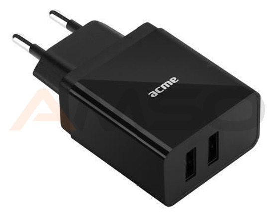 Ładowarka sieciowa Acme CH205 2 porty USB, 3,4A (17W), szybka