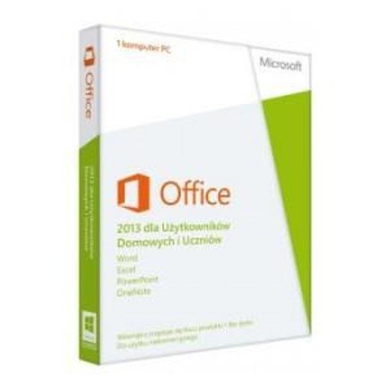 MS Office Home & Student 2013 32-bit/x64 POLISH  Medialess