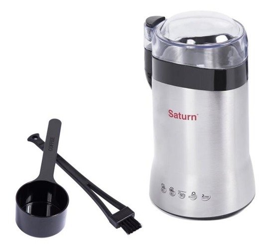 Młynek do kawy Saturn ST-CM1038 srebrny