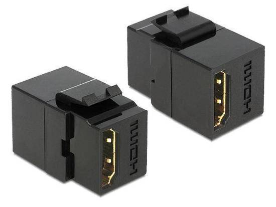 Moduł Keystone Delock gniazdo HDMI(F) -> HDMI(F) do puszki montażowej
