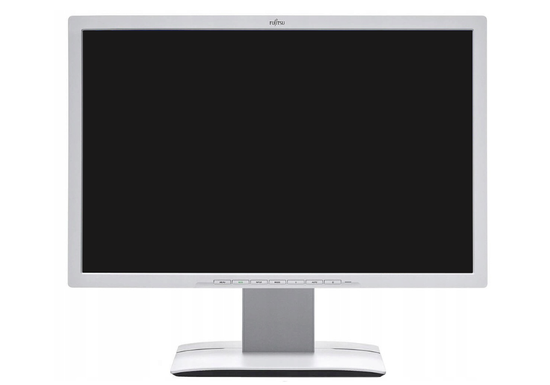 Monitor Fujitsu P24W-6 24" IPS 1920x1200 DisplayPort DVI Biały Klasa A