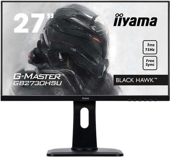 Monitor IIYAMA 27" G-MASTER GB2730HSU-B1 BLACK HAWK VGA HDMI DP 2xUSB głośniki