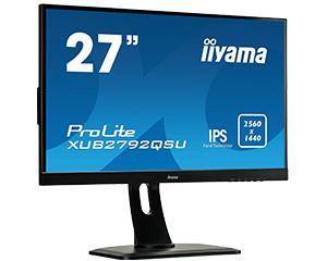 Monitor IIYAMA ProLite XUB2792QSU-B1 (27"; IPS/PLS; 2560x1440; DisplayPort, HDMI; kolor czarny)