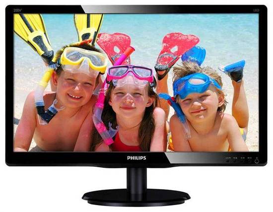 Monitor Philips 19,5" 200V4QSBR/00 DVI