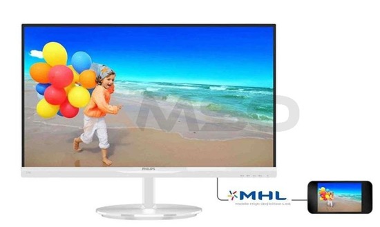 Monitor Philips 23" AH-IPS 234E5QHAW/00 HDMI MHL głośniki