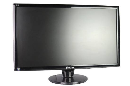 Monitor Philips 241E1 24" 1920x1080 D-SUB DVI Czarny w Klasie A-