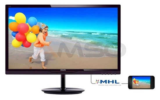 Monitor Philips 28" 284E5QHAD/00 2xHDMI MHL głośniki