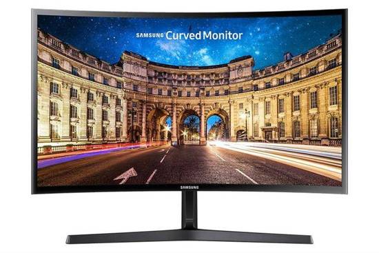 Monitor Samsung LC27F398FWUXEN (27"; VA; FullHD 1920x1080; DisplayPort, HDMI; kolor czarny)