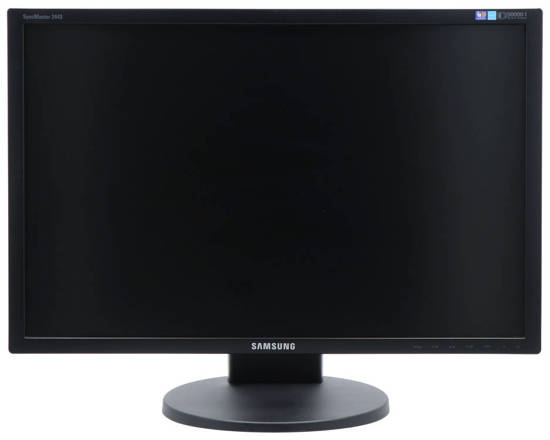 Monitor Samsung SyncMaster 2443BW 24" 1920x1200 DVI D-SUB Czarny