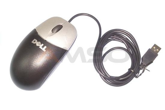 Mysz Optyczna DELL M-UVDEL1 USB Czarno-Srebrna