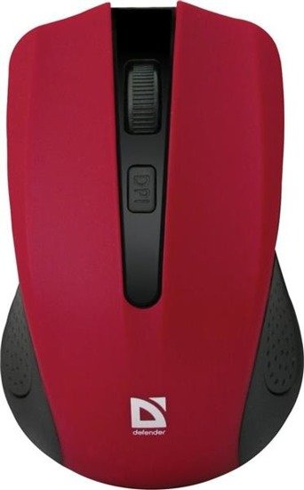 Mysz bezprzewodowa Defender ACCURA MM-935 optyczna 1600dpi 4P czerwona