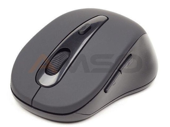 Mysz bezprzewodowa Gembird optyczna Bluetooth 800-1600 DPI szara