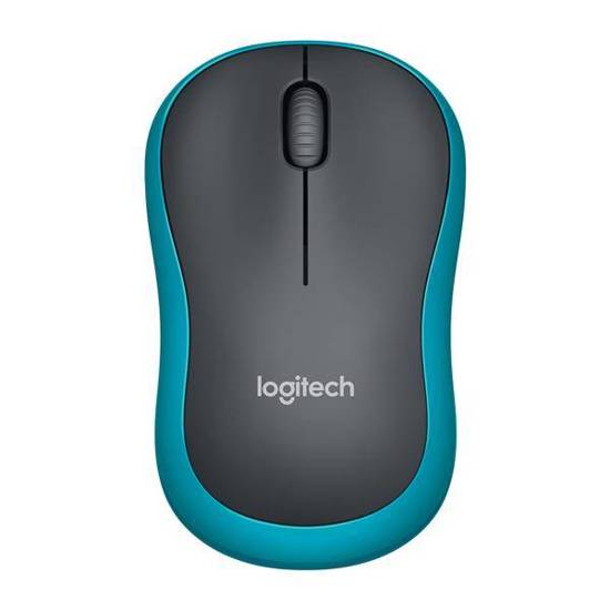 Mysz bezprzewodowa Logitech M185 910-002236 (optyczna; 1000 DPI; kolor niebieski)