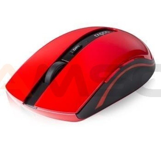 Mysz bezprzewodowa Rapoo 5G optyczna 7200P czerwona