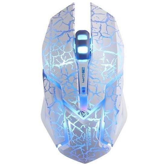 Mysz przewodowa E-Blue Auroza EMS639 optyczna Gaming biała